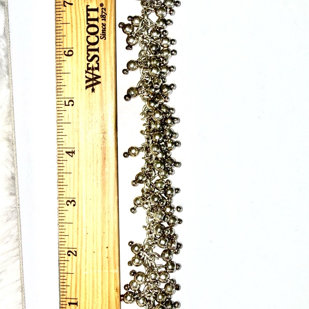 Retired Silpada 925 Sterling Silver Cha Cha Bracelet with Toggle Clasp - Picture 13 of 13